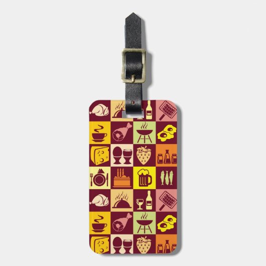 Voedingspatroon Bagagelabel (Voorkant verticaal)