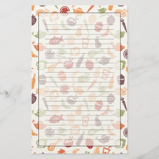 Voedingspatroon Briefpapier (Voorkant)