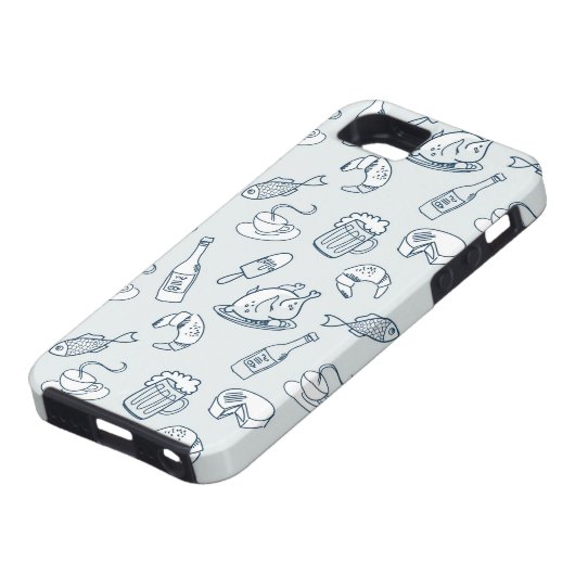 Voedingspatroon Case-Mate iPhone Case (Onderkant)