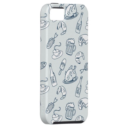 Voedingspatroon Case-Mate iPhone Case (Back/Rechts)