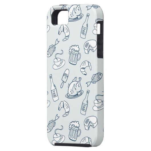 Voedingspatroon Case-Mate iPhone Case (Achterkant Links)