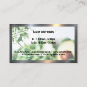 Voedingsrestaurant Salad | Avacado Visitekaartje (Achterkant)