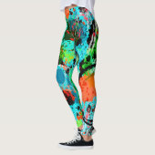 Voedingsvecht Graffiti Abstract Leggings (Links)