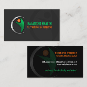 Voedingswellness en fitnesslak visitekaartje