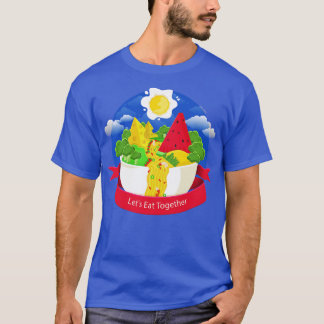 Voedsel Aarde Ramen Waterval T-shirt