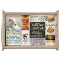  voedsel Antiek Junk Journal Cake Collage