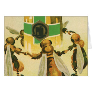 voedsel, biologische honingbijen dansende jar