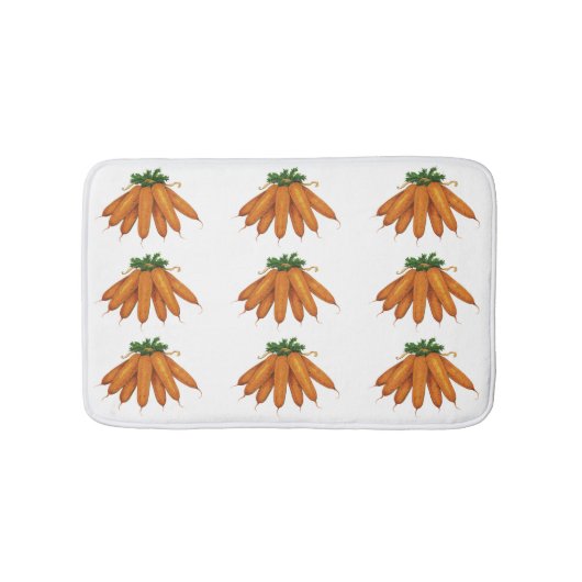 voedsel, bundel organische wortelgroenten badmat (Voorkant)