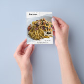 Voedsel evenement flyer (Hand)