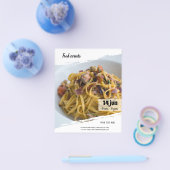 Voedsel evenement flyer (Enkel)