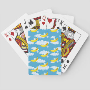 Voedsel Feestje Cartoon Bananen Pokerkaarten