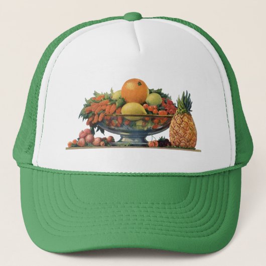 voedsel, gesorteerd fruit in een Bowl Trucker Pet (Voorkant)