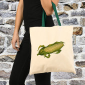 voedsel, gezonde groenten, maïs op de krab tote bag