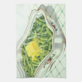  voedsel, groene Bean Casserole met boter Theedoek (Verticaal)