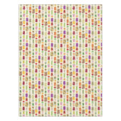 Voedsel inblikken potten - Geel Tafelkleed (Voorkant)