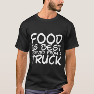 Voedsel kan het best worden gebruikt door een vrac t-shirt