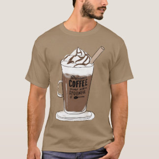 Voedsel koffie Ontwerp cadeau T-shirt