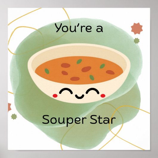 Voedsel Kunst Poster (Voorkant)