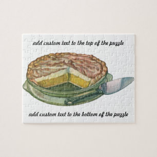  voedsel, Lemon Meringue Pie Dessert Legpuzzel