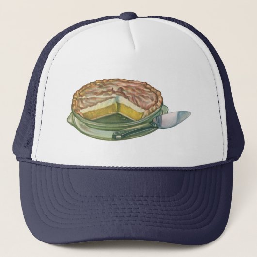  voedsel, Lemon Meringue Pie Dessert Trucker Pet (Voorkant)