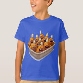 Voedsel Monsters EVIL KIP NUGGETS T-shirt (Voorkant)