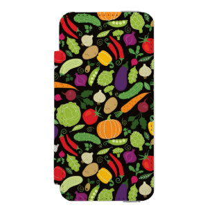 Voedsel op zwarte achtergrond