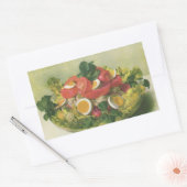  voedsel, organisch gemengd groen mengzout rechthoekige sticker (Envelop)