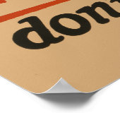 Voedsel, verspil het niet -  WWI-bescherming Poster (Hoek)