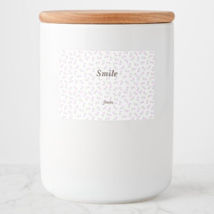 VOEDSELCONTAINER ETIKET