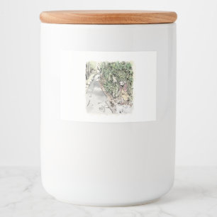 VOEDSELCONTAINER ETIKET