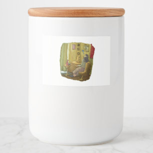 VOEDSELCONTAINER ETIKET