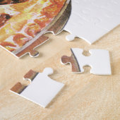  voedseldessert, vers gebak Pecan Pie Legpuzzel (Zijkant)