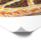 voedseldessert, vers gebak Pecan Pie Poster (Hoek)