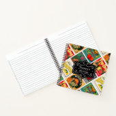  voedseletiketten patroon gepersonaliseerd recept notitieboek (Binnen)