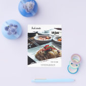 Voedselgebeurtenis Flyer (Enkel)