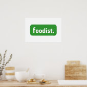 Voedselkenner. Poster (Keuken)