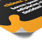 Voedselmenu Poster (Hoek)