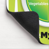 Voedselpiramide 2011 Kies mijn Bord mousepad Muismat (Hoek)