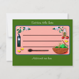 voedselrecept box divider