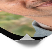 Voeg 14 foto's Classy Red en Black Modern Ons team Poster (Hoek)