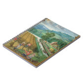 Voeg 18855 september toe: oogsten, ploegen en zeug notitieboek (Linkerzijde)