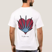 Voeg alleen tequila, TM Mannen - Gepersonaliseerd T-shirt (Achterkant)