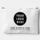 Voeg BedrijfsLogo en de Douane van de Website van  Etui (Achterkant)