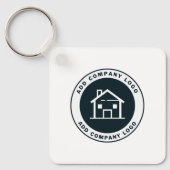 Voeg BedrijfsModern de Medewerker van het Personee Sleutelhanger (Voorkant)