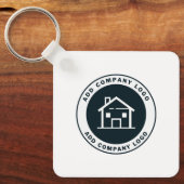 Voeg BedrijfsModern de Medewerker van het Personee Sleutelhanger (Voorkant)