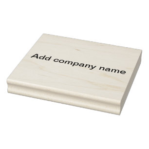 Voeg bedrijfsnaam hier titel bedrijf toe rubberstempel