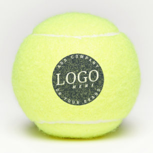Voeg Business Logo Company Team Medewerkers Swag t Tennisballen