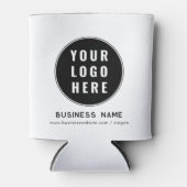 Voeg Business Logo en Website Custom Marketing toe Blikjeskoeler (Voorkant)