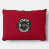 Voeg Business Logo en Website Employee Custom toe Etui (Voorkant)