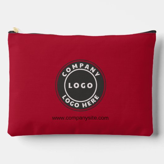 Voeg Business Logo en Website Employee Custom toe Etui (Voorkant)